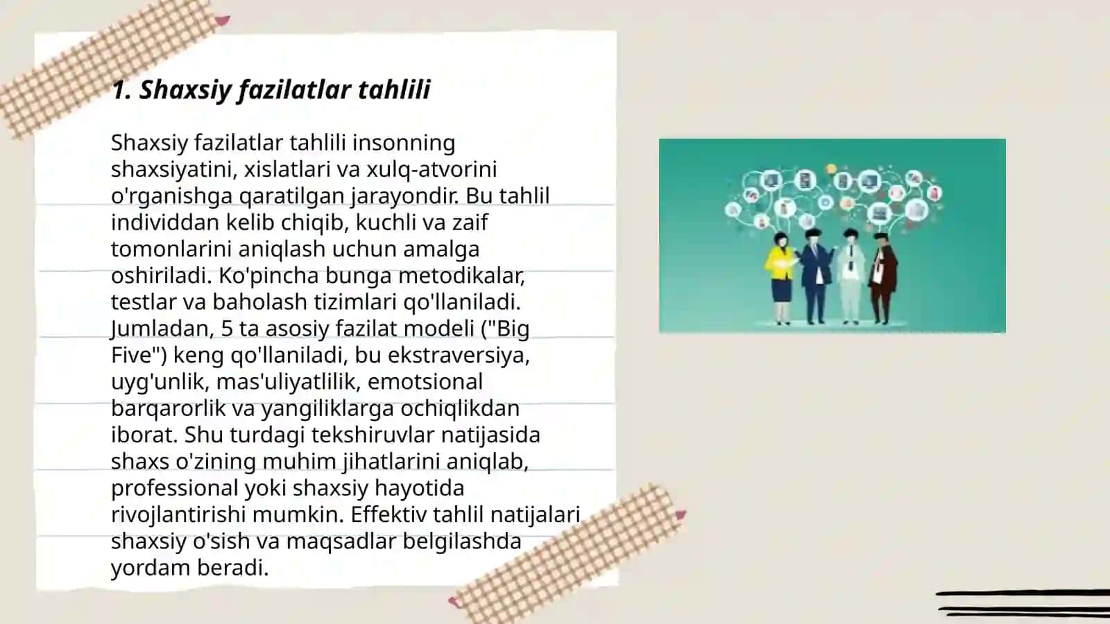 Shaxs sifatlari tuzilishi 3