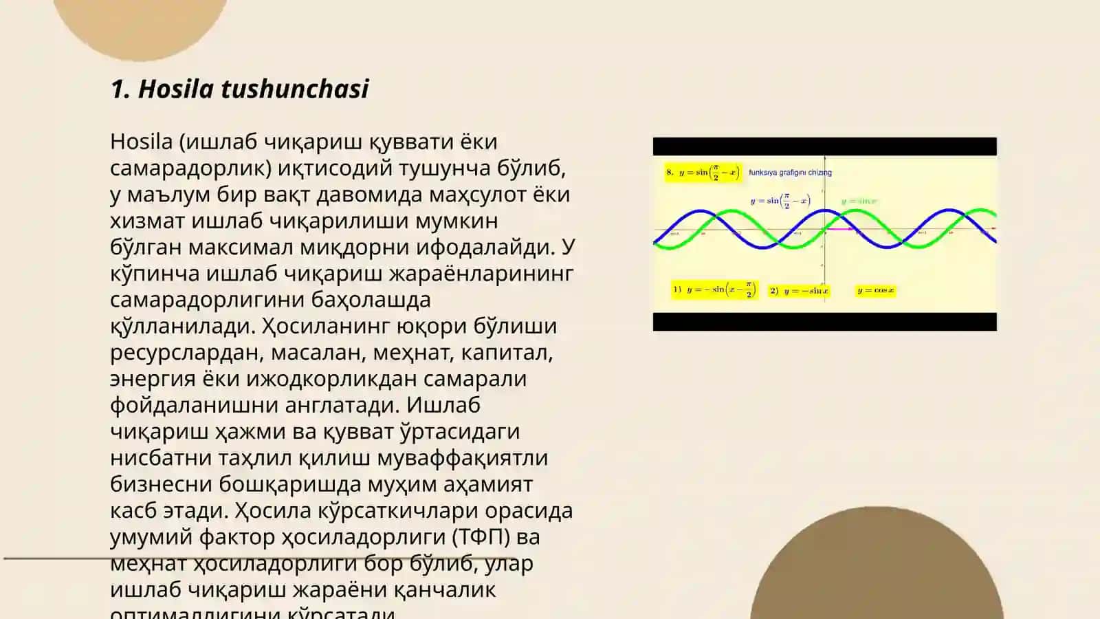 Funksiya hosilasi 3