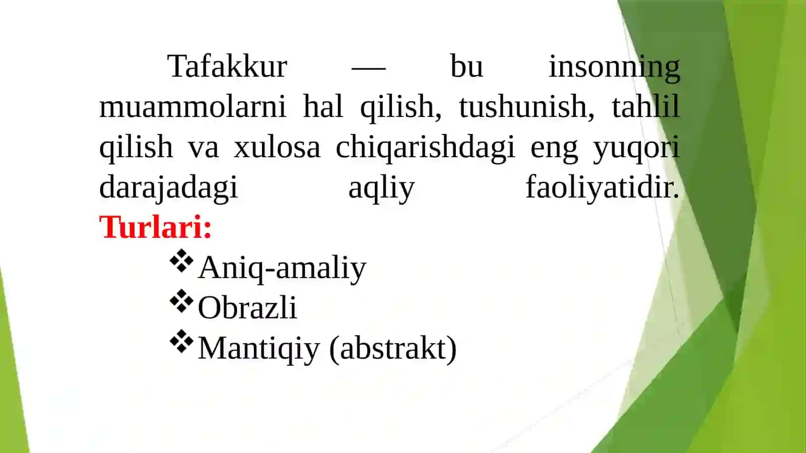 Tafakkur jayroniga psixologik o'millarning ta'siri 3
