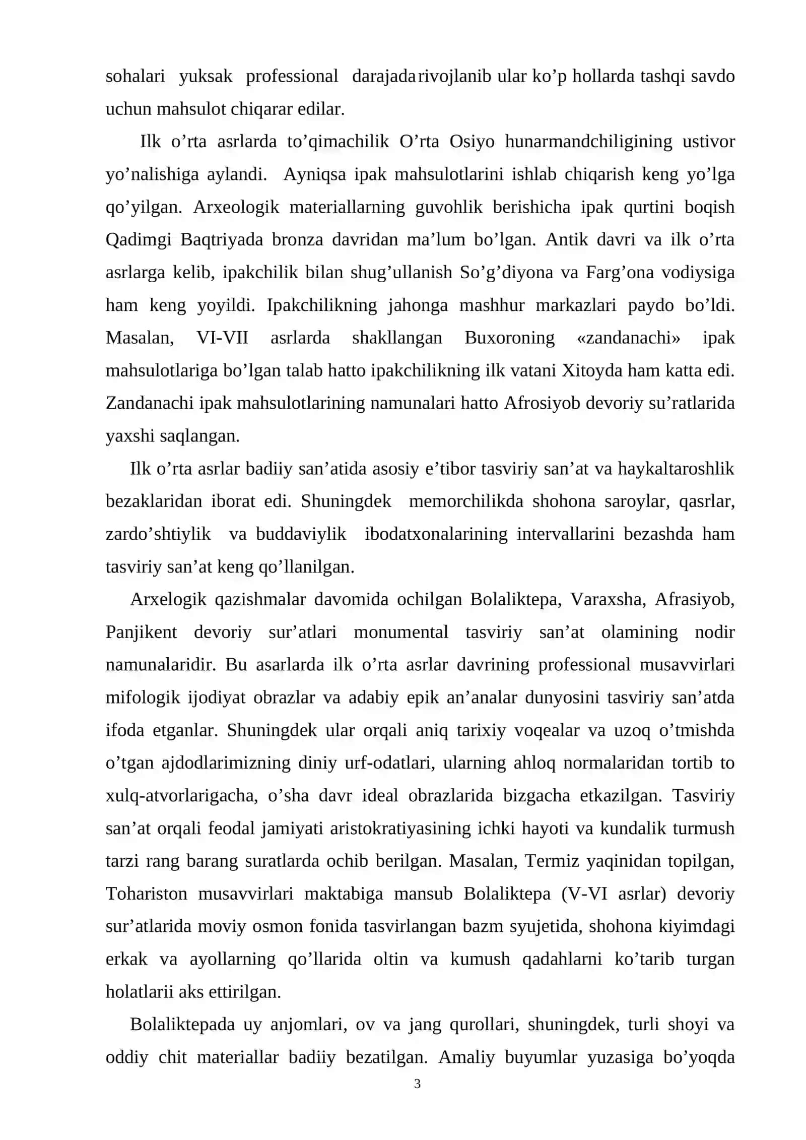 O’rta asrlar davri arxeologiyasi 3