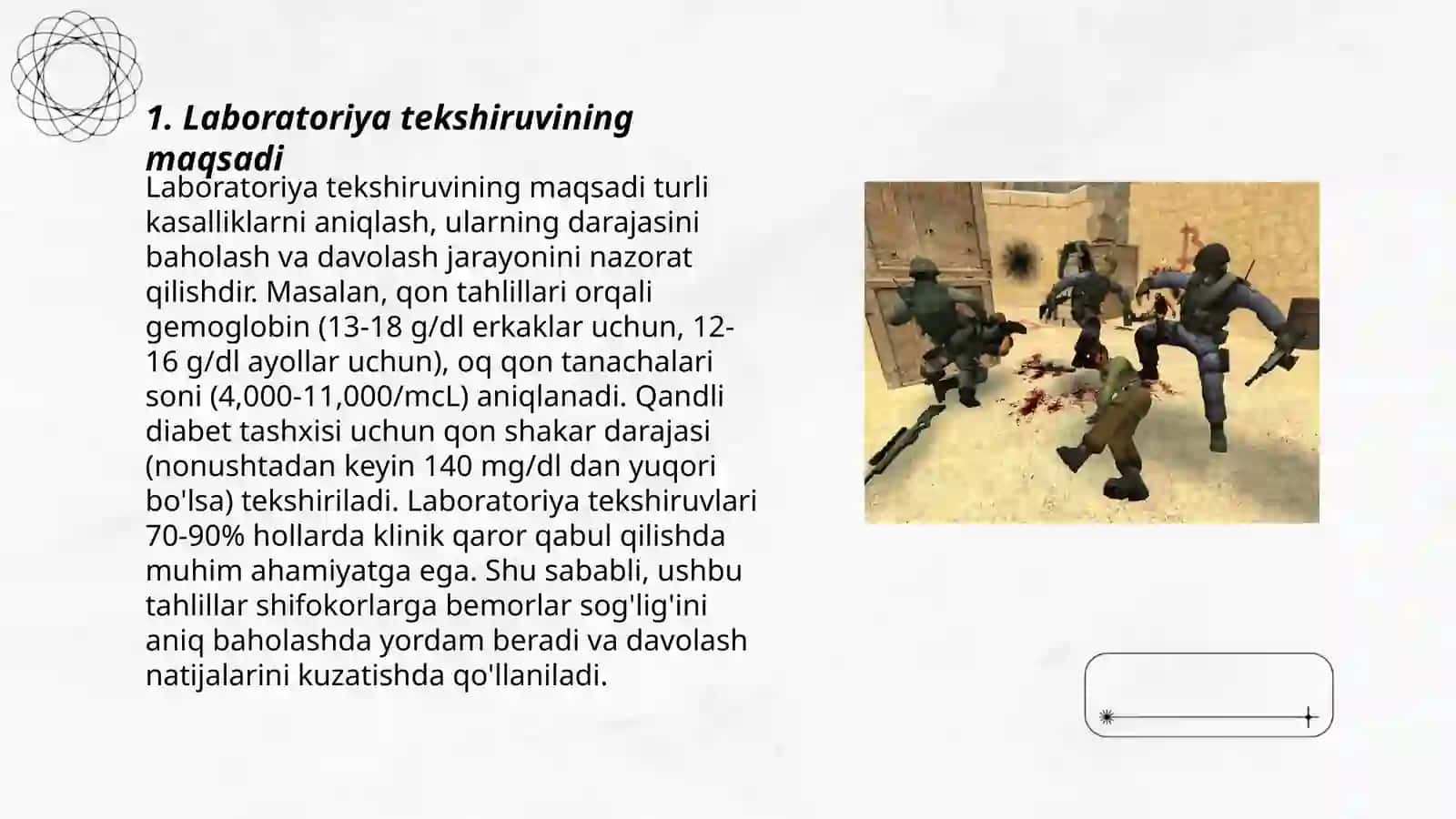 Laboratoriya tekshiruvining maqsadi 3