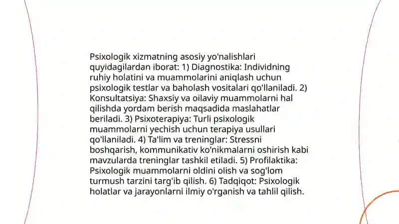 Psixalogiyaning kasbiy faoliyati 3