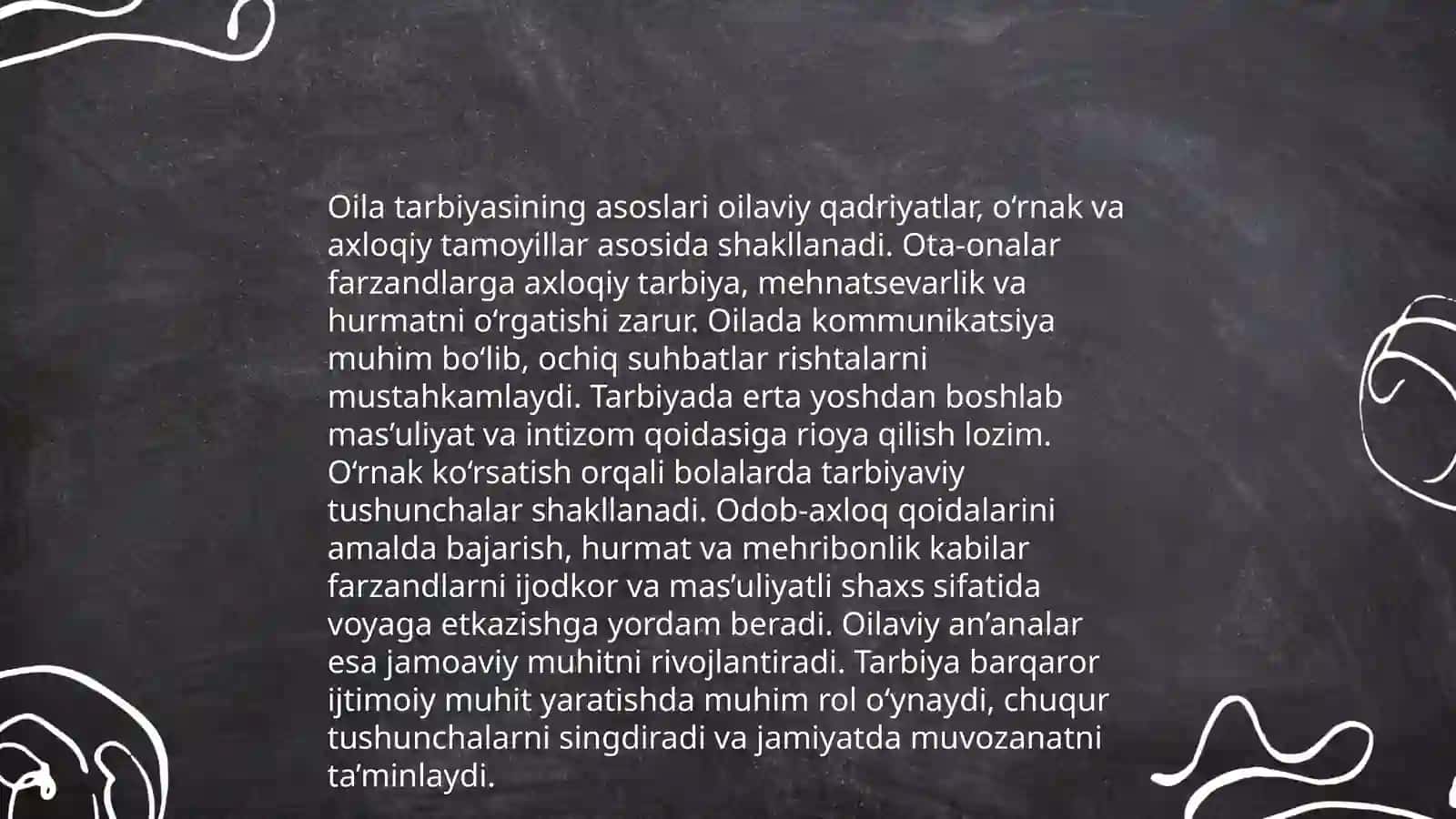 Oila tarbiyasi haqida maʼlumot 3