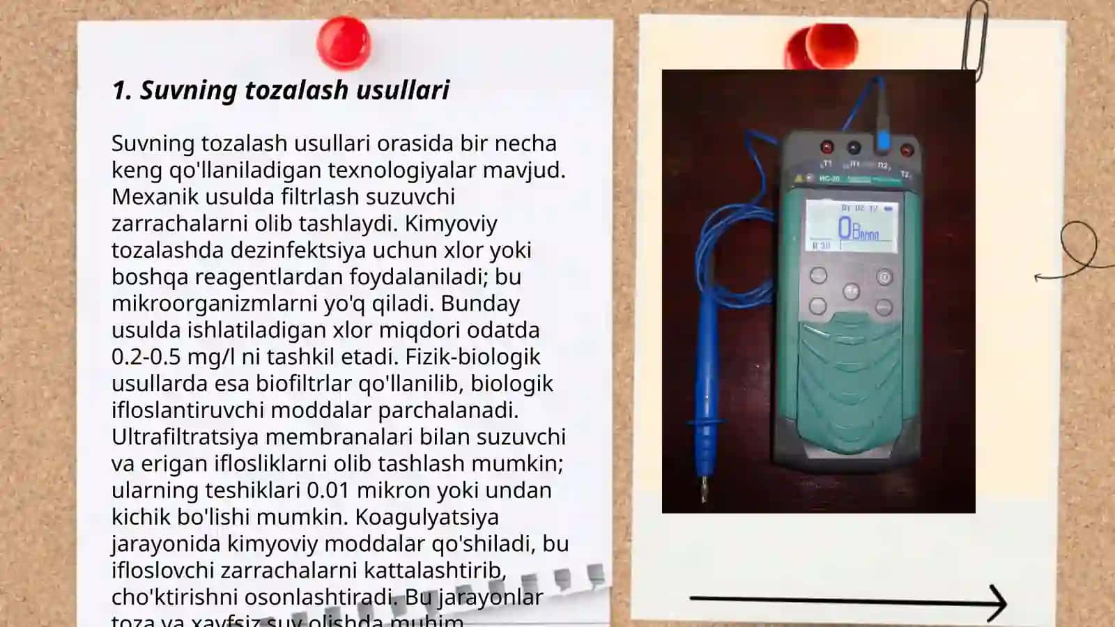Ichimlik suvi yaxshilishning asoaiy usullari 3