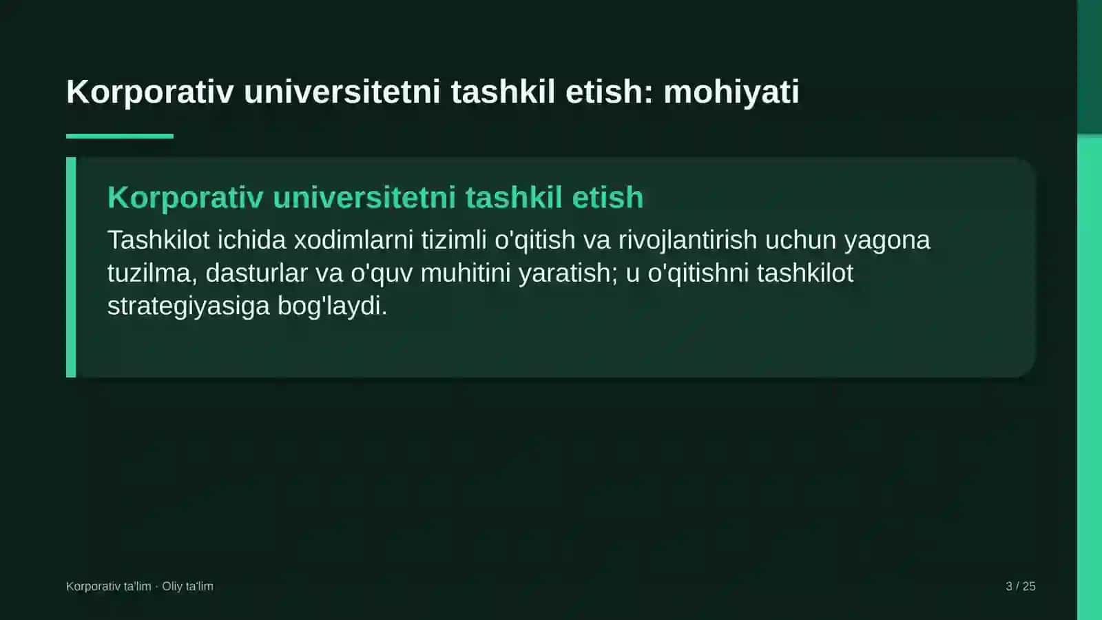 Konteyner tashishda korporativ universitetni tashkil etish 3