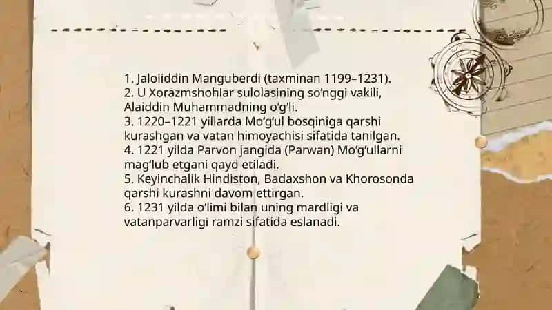 Jaloliddin Manguberdi -Vatan himoyachisi 3