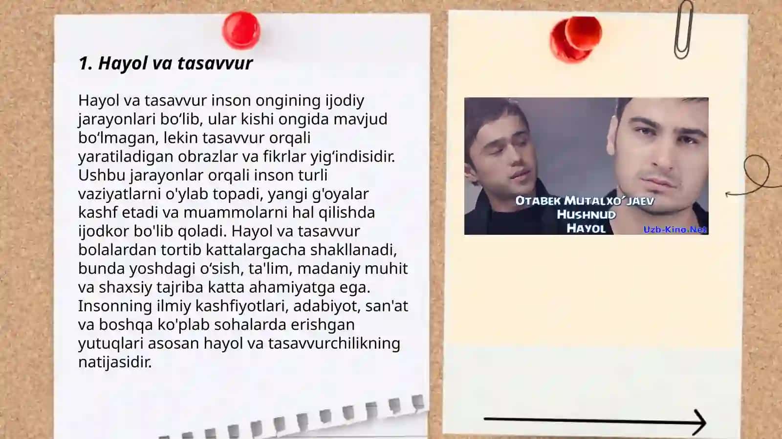 Hayol va tasavvur 3