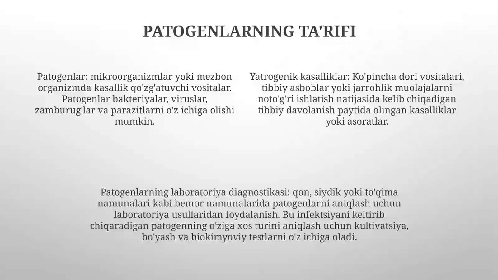 Kasalxona Ichida Tarqaluvchi(Yatrogen) Yuqumli Kasalliklar Qo‘Zg‘Atuvchilari Va Ularni Laboratoriya Tashxislari 3