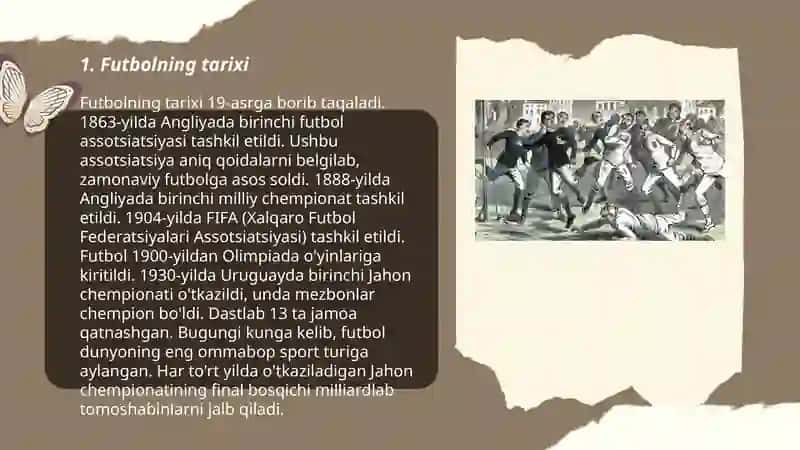 Futbol haqida umumiy maʼlumot 3
