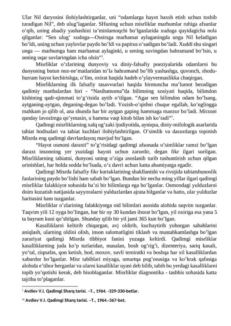 Sharq xalqlarining ilk falsafiy fikrlari 3