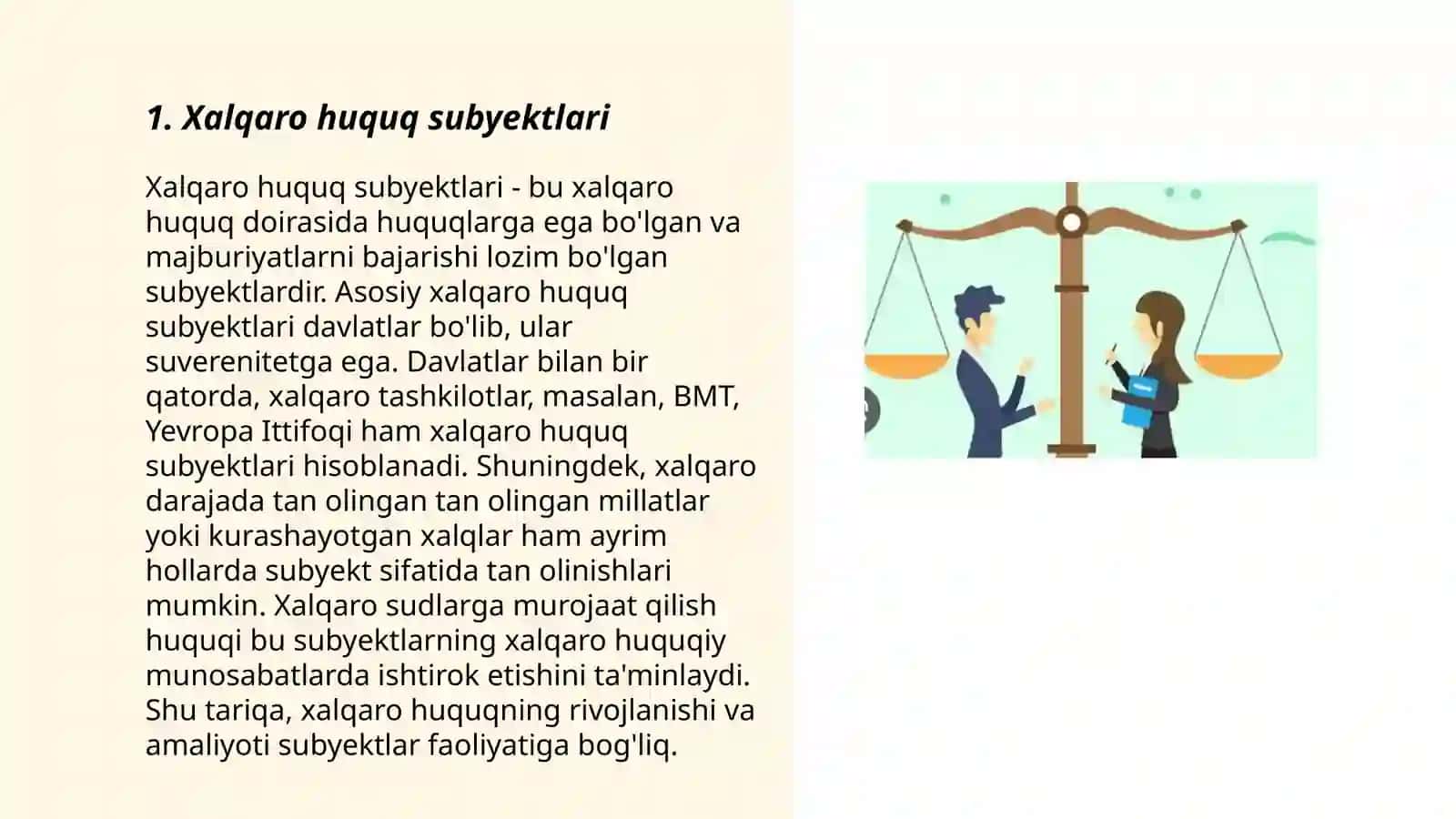 Xalqaro huquq tamoyillari 3