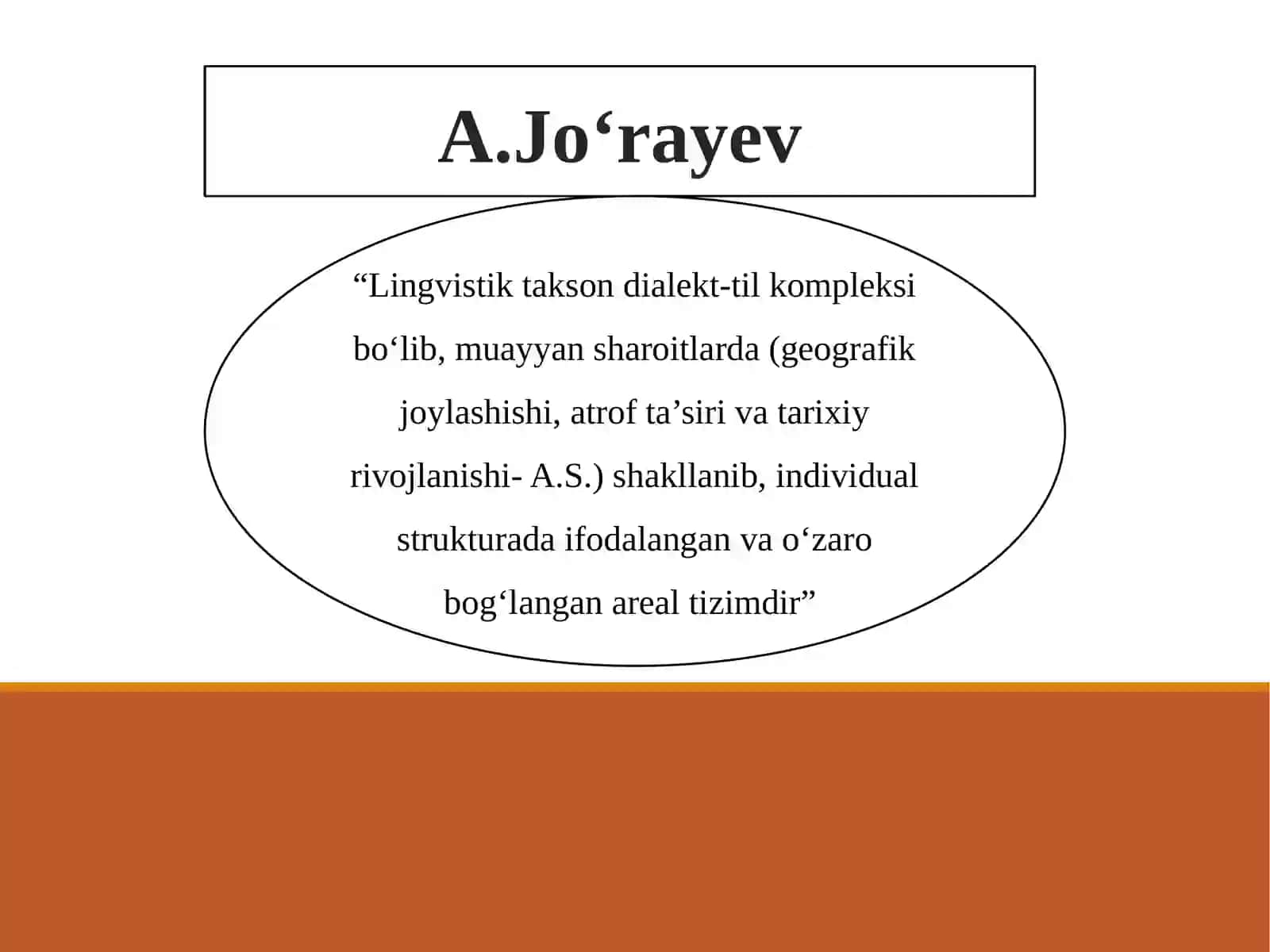 Taksonomik areal lingvistika 3