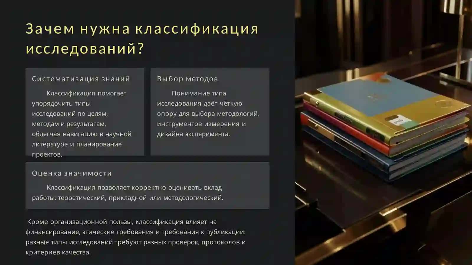 Классификация видов критериев научных исследований 3