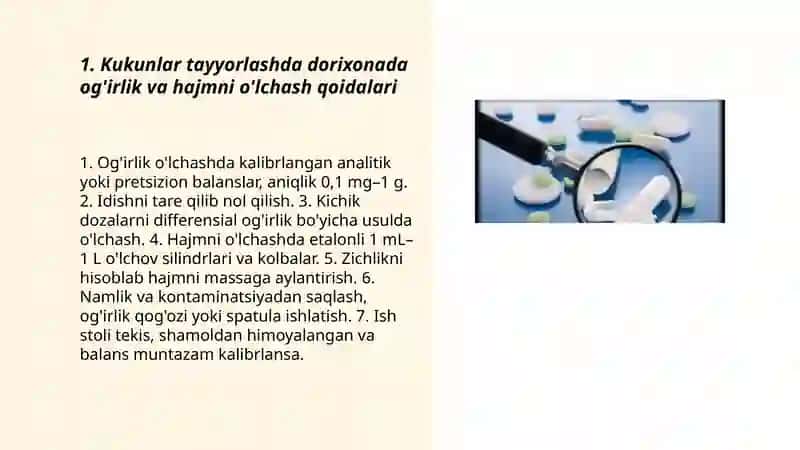 Kukunlar tayyorlashning alohida hollari 3