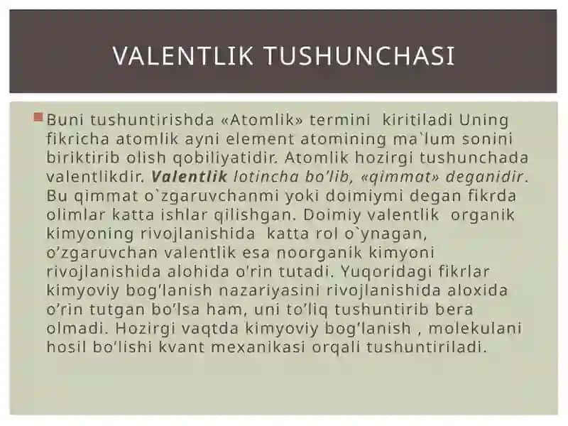 Kimyoviy bog’lanishning asosiy turlarihaqidama’lumot 3