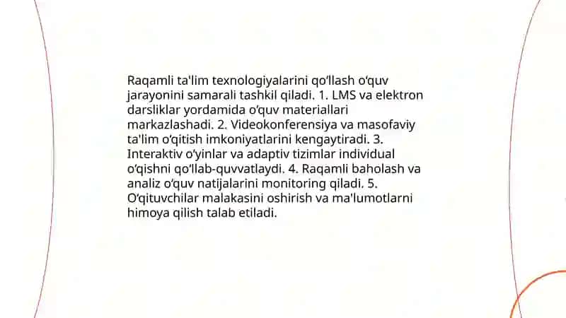 Raqamli ta'lim texnologiyalarini qo‘llash 3