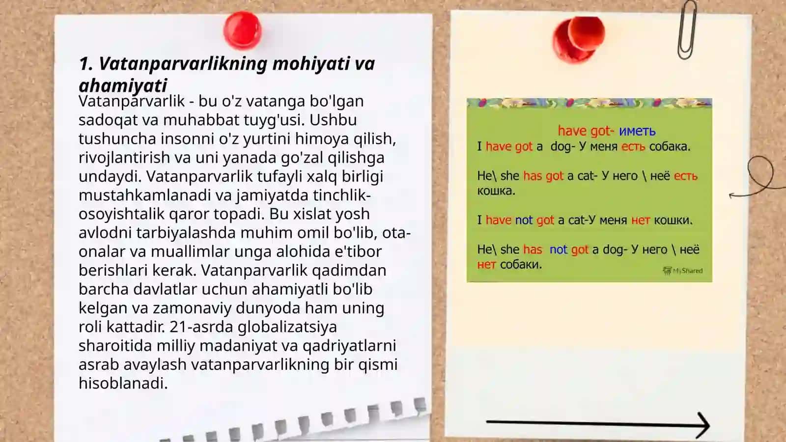 Vatanparvarlik milliy g'ururini tarbiyalash 3