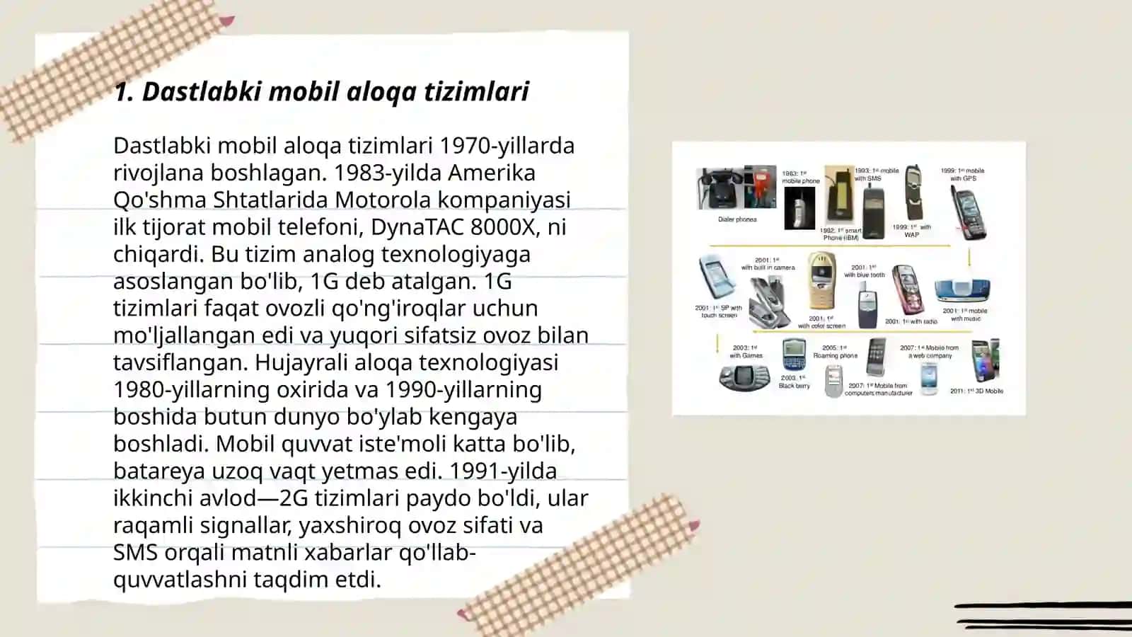 History of mobile phones 3