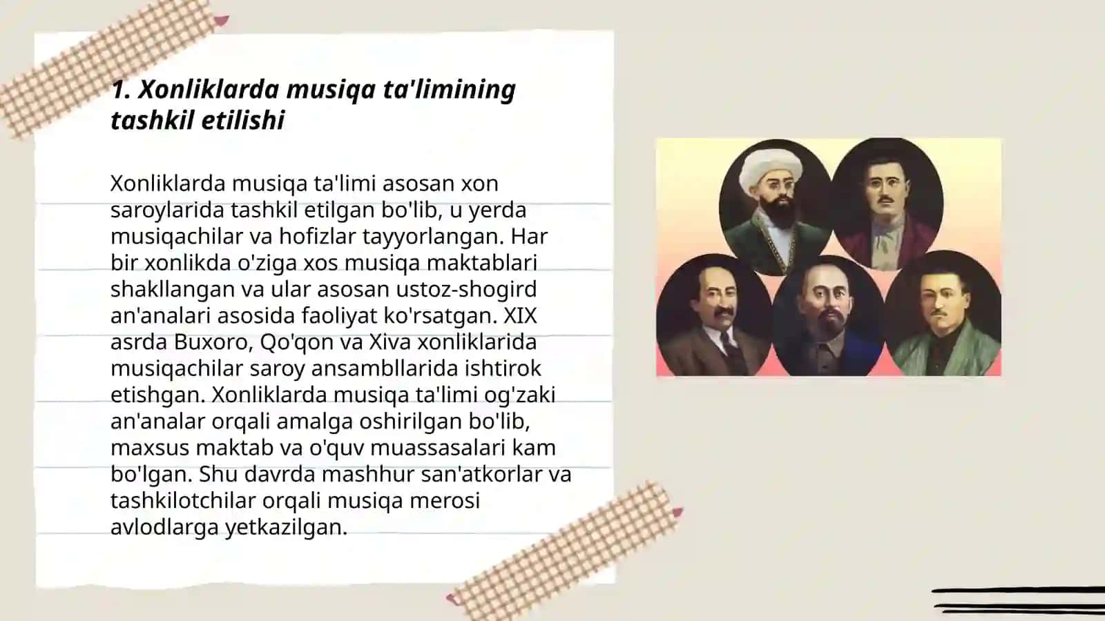 XVI-XVII-asrlarda Xonliklarda Musiqa ta'limi 3