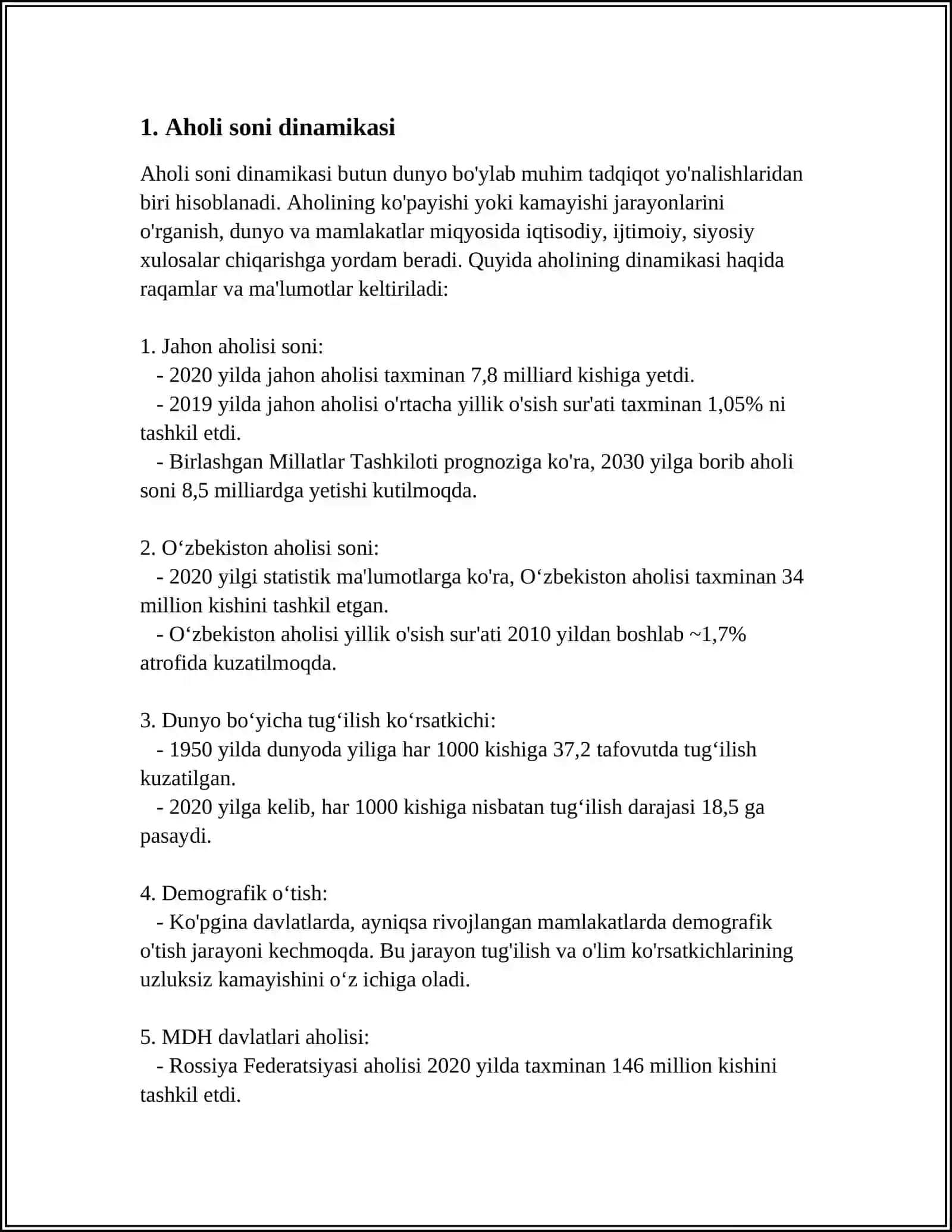 AHOLI SONI VA TARKIBI STATISTIKASI 3