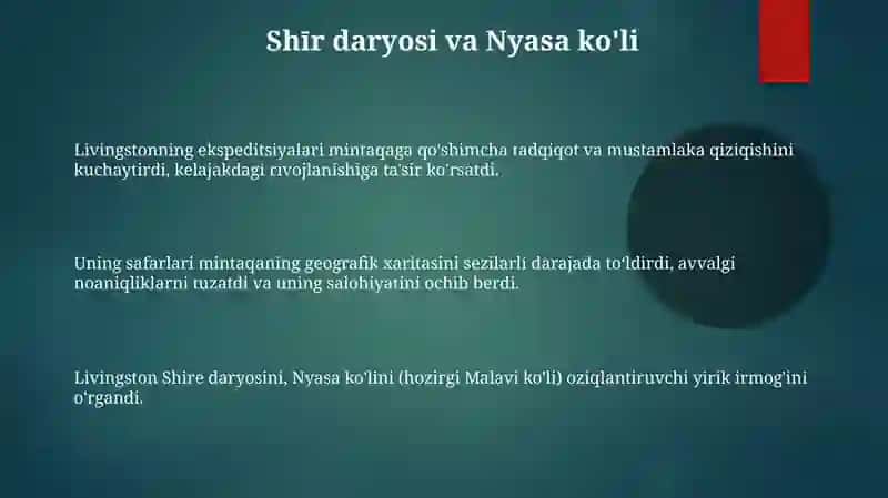 David Livingiston sayohati 3