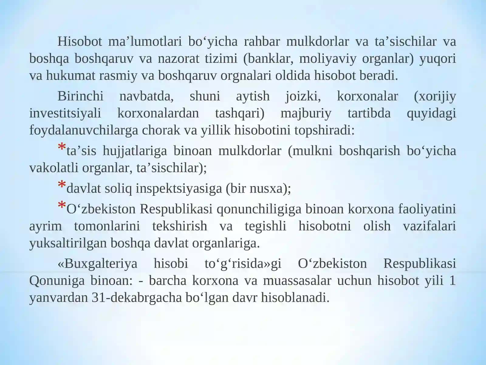 Buxgalteriya hisoboti 3