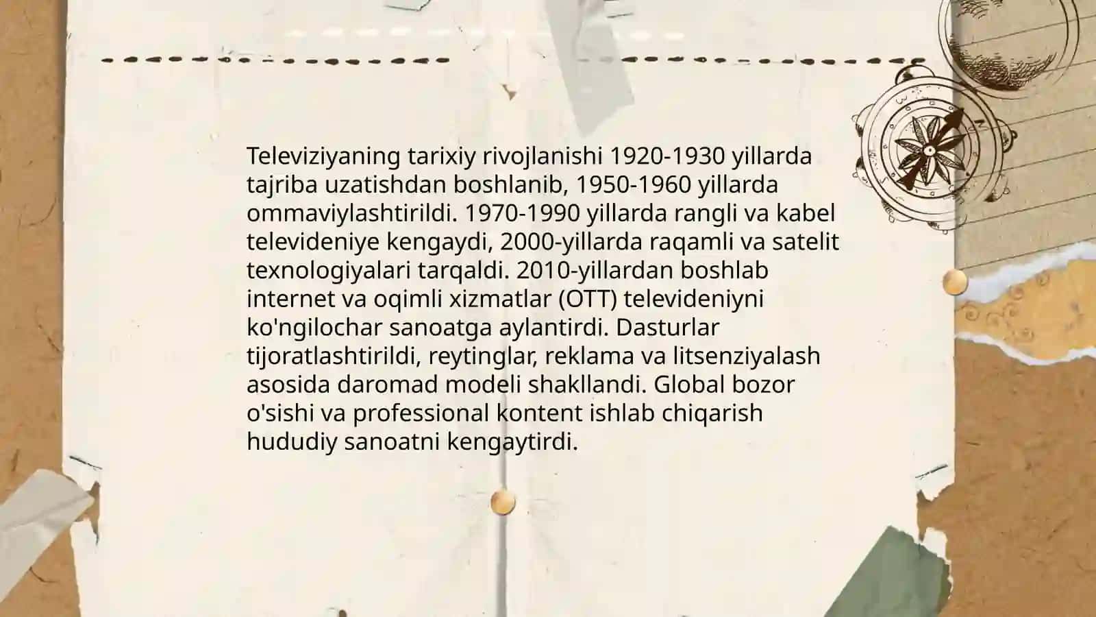 Televideniya - kõngilochar sanoat sifatida 3
