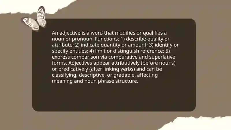 Adjective and adverb 3