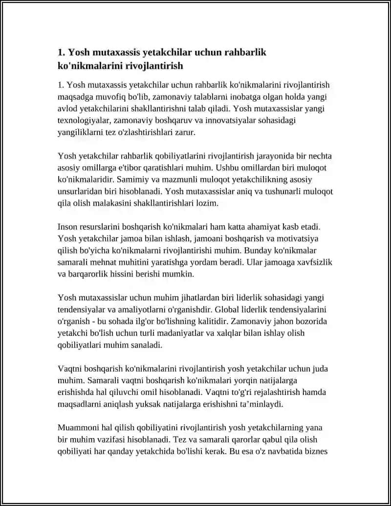 Yosh Mutaxasis Yetakchilar 3