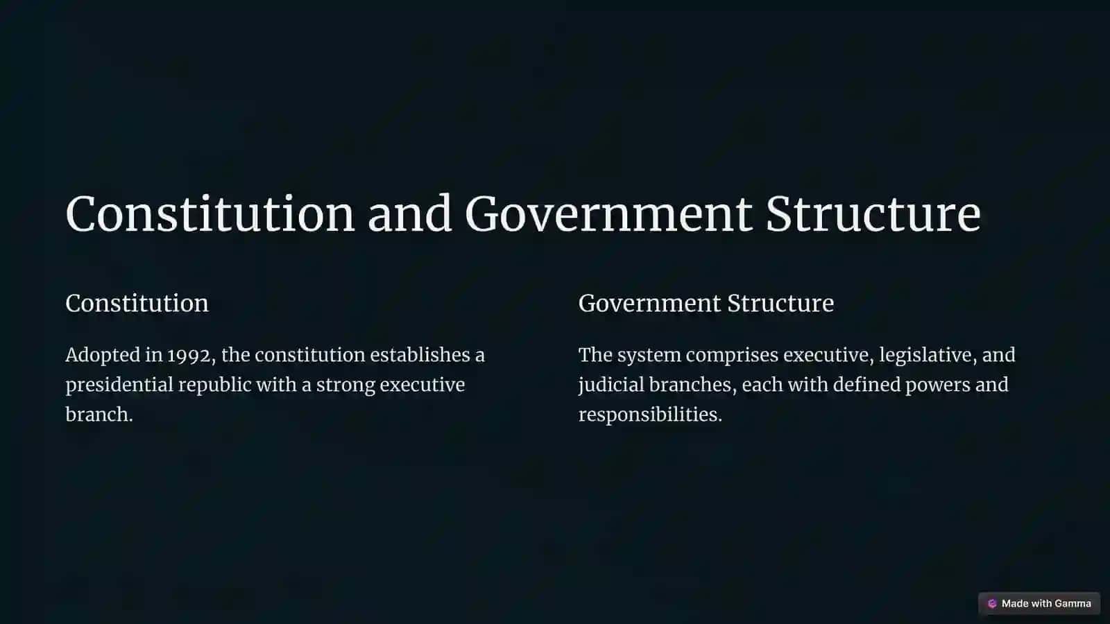 Unveiling Uzbekistan's Political System 3