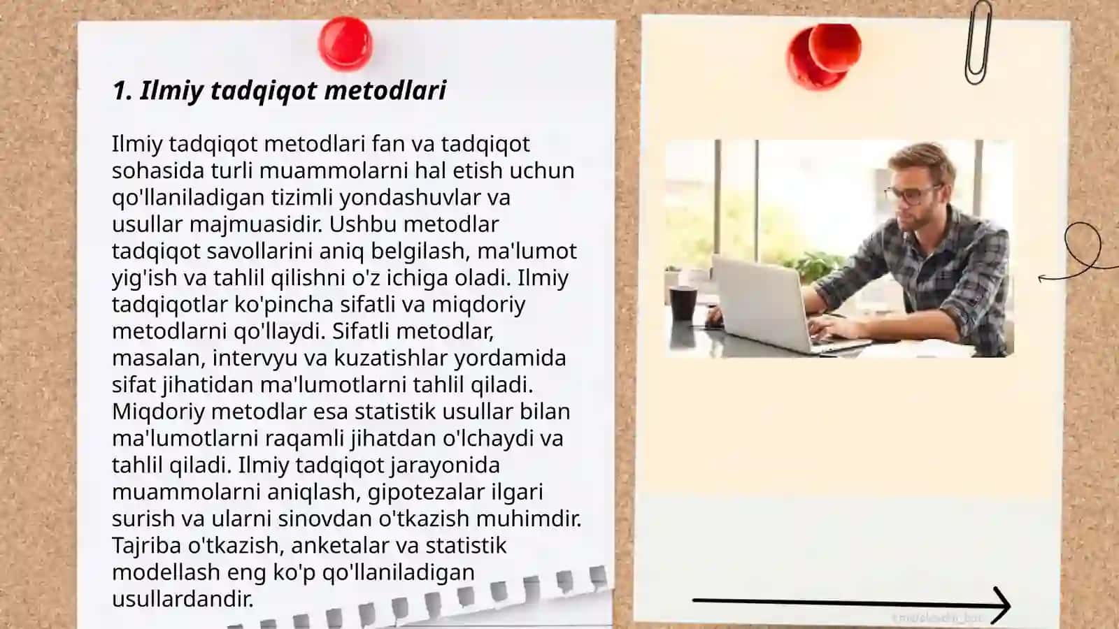 Ilmiy tadqiqot metodlari 3