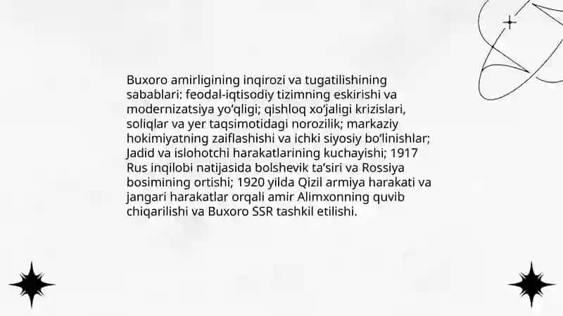 Buxoro SSRni tashkil topishi 3