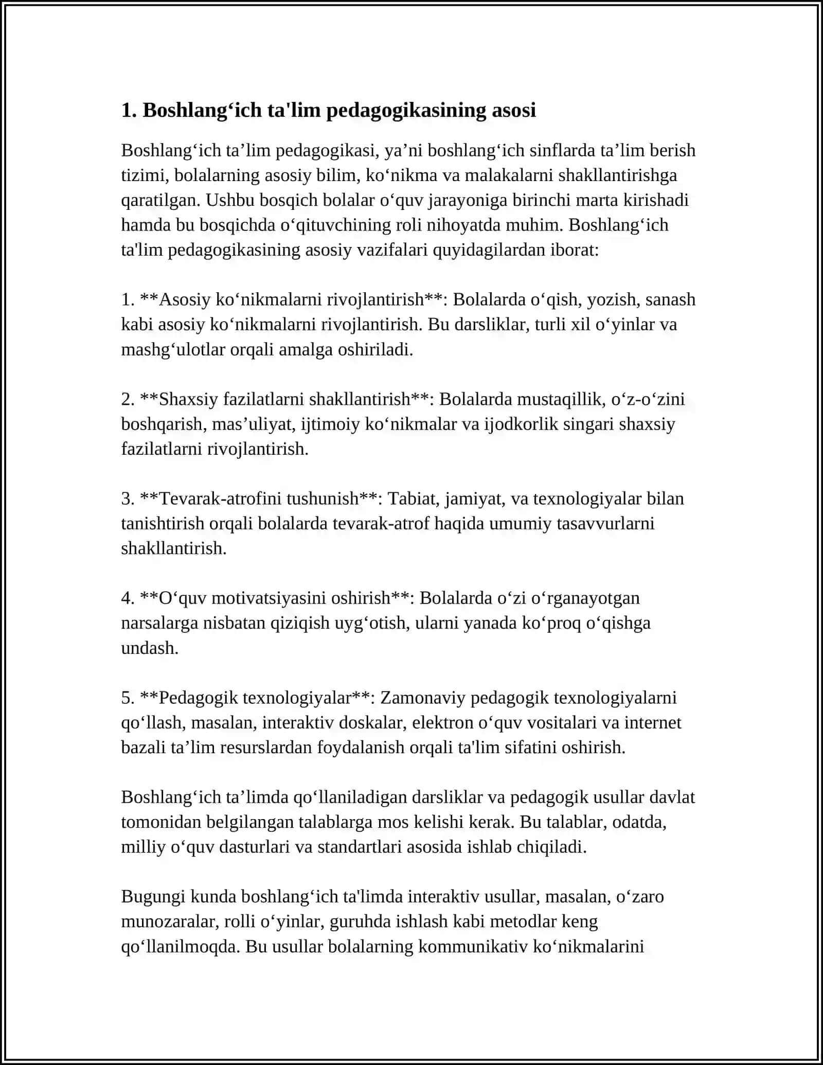 Boshlang‘ich ta'lim pedagogikasi 3
