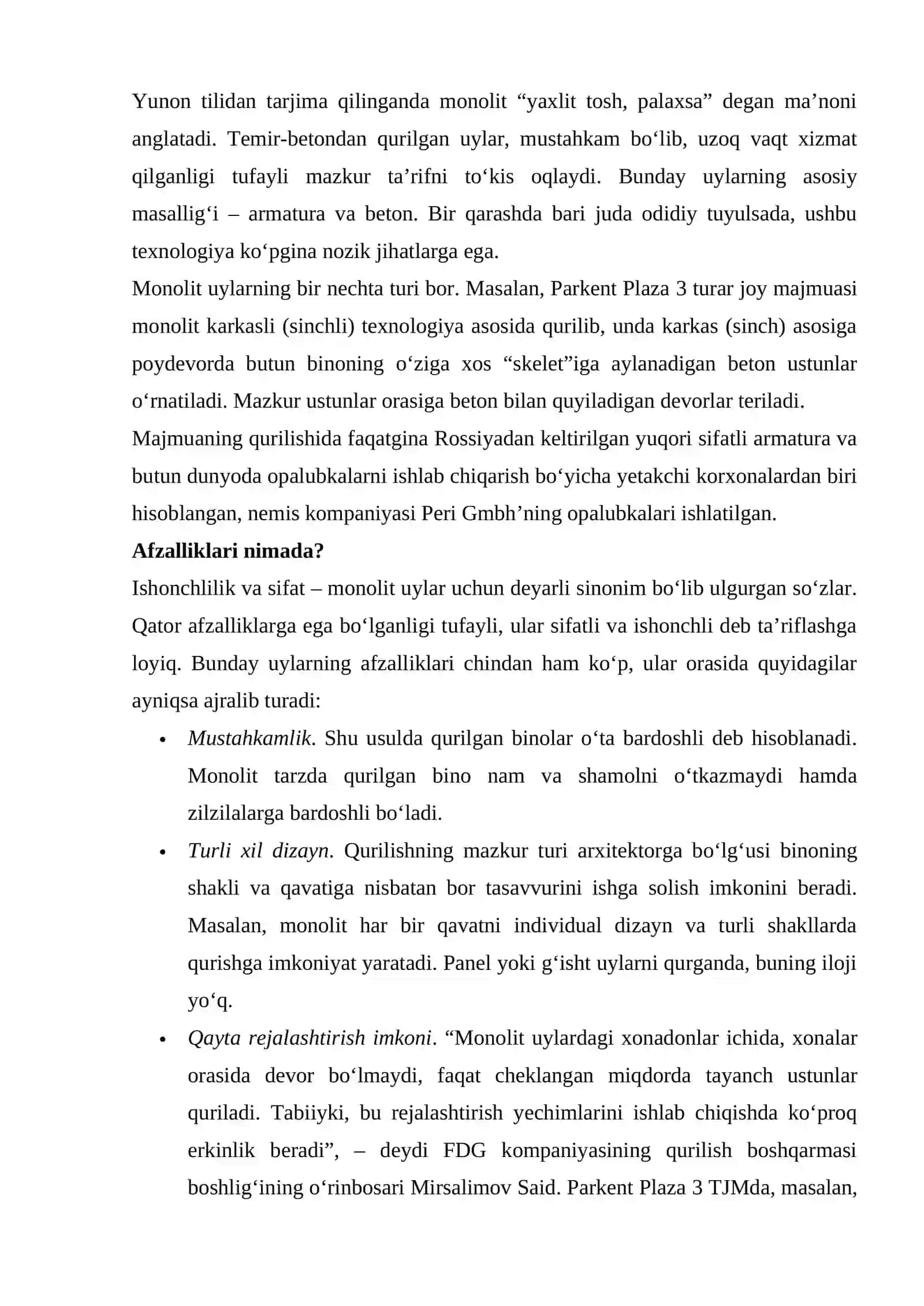KARKAZSIZ MONOLITLAR, TOSH VA G'ISHT DEVORLI HAQIQIY BLOKLI BINO INSHOATLAR 3