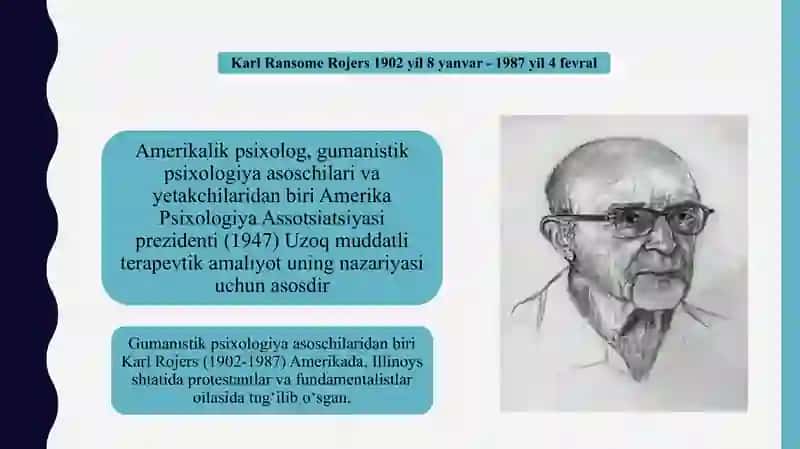 Karl Ransom Rojers hayoti 3