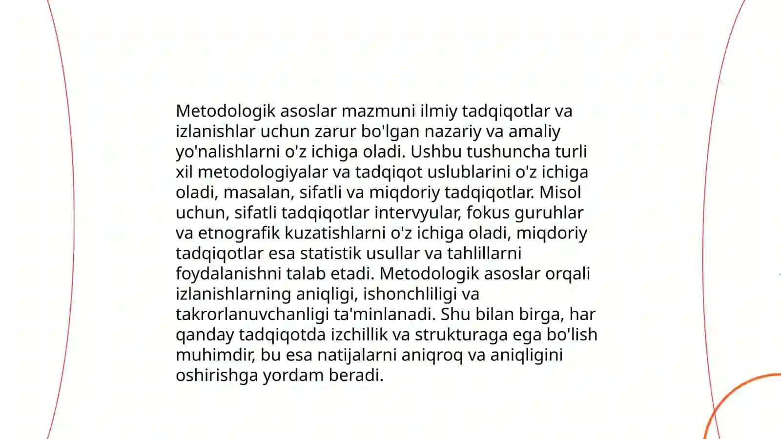 Metod va oqimlar 3