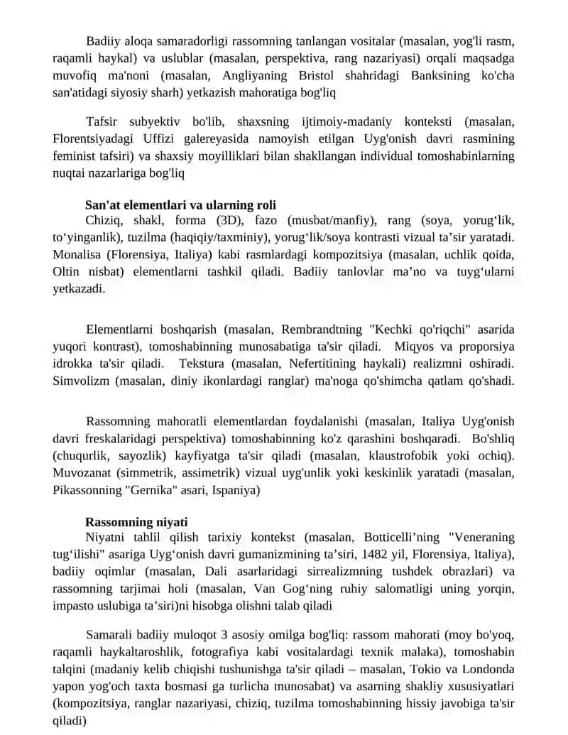 Badiiy asar-badiiy kommunikatsiya vositasi 3