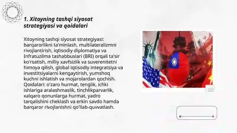 Xitoy xalqaro munosabatlarda 3