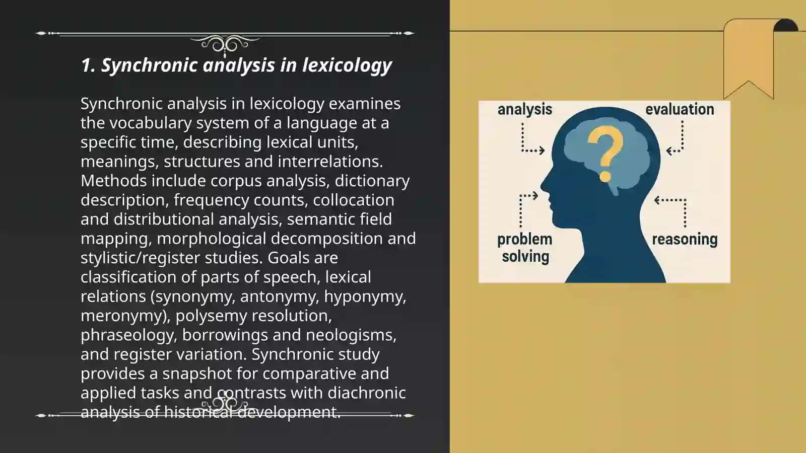 Methods of lexicology research 3