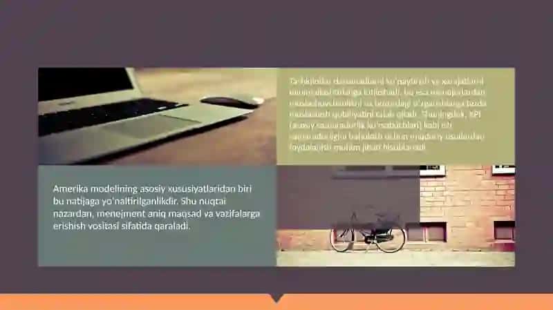 Amerikacha menejment nazariyalari 3