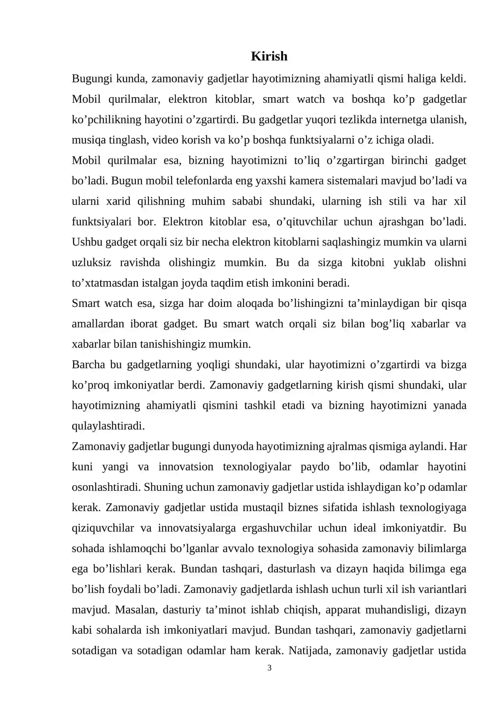 Zamonaviy Gadjetlar. Foyda va Zararlari 3