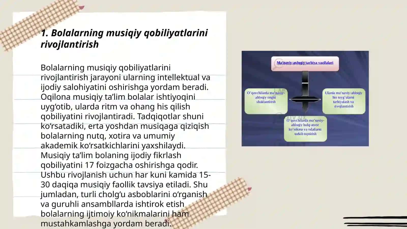 Bolalarning mustaqil musiqiy faoliyati 3