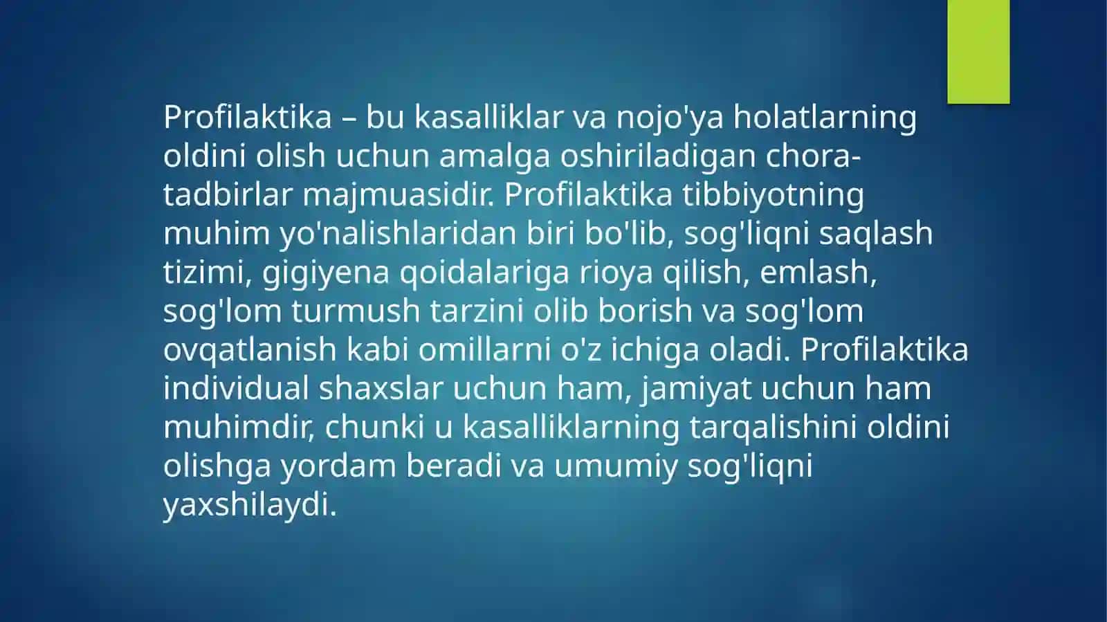 KARIYES PROFILAKTIKASI 3