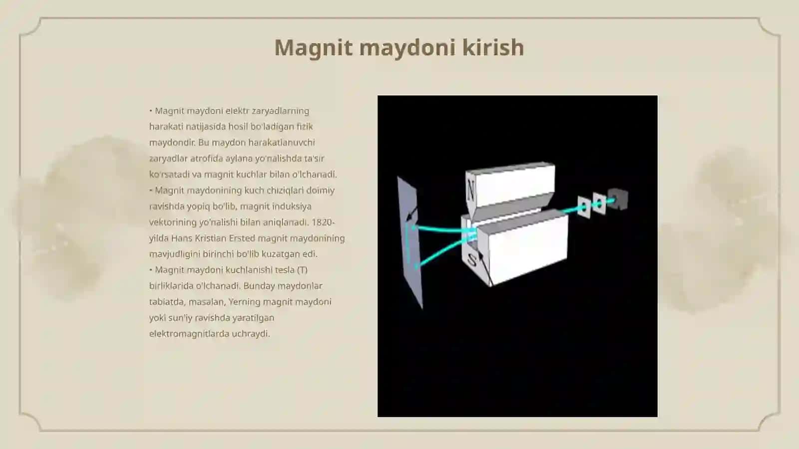Magnit maydoni va uning xususiyatlari 3