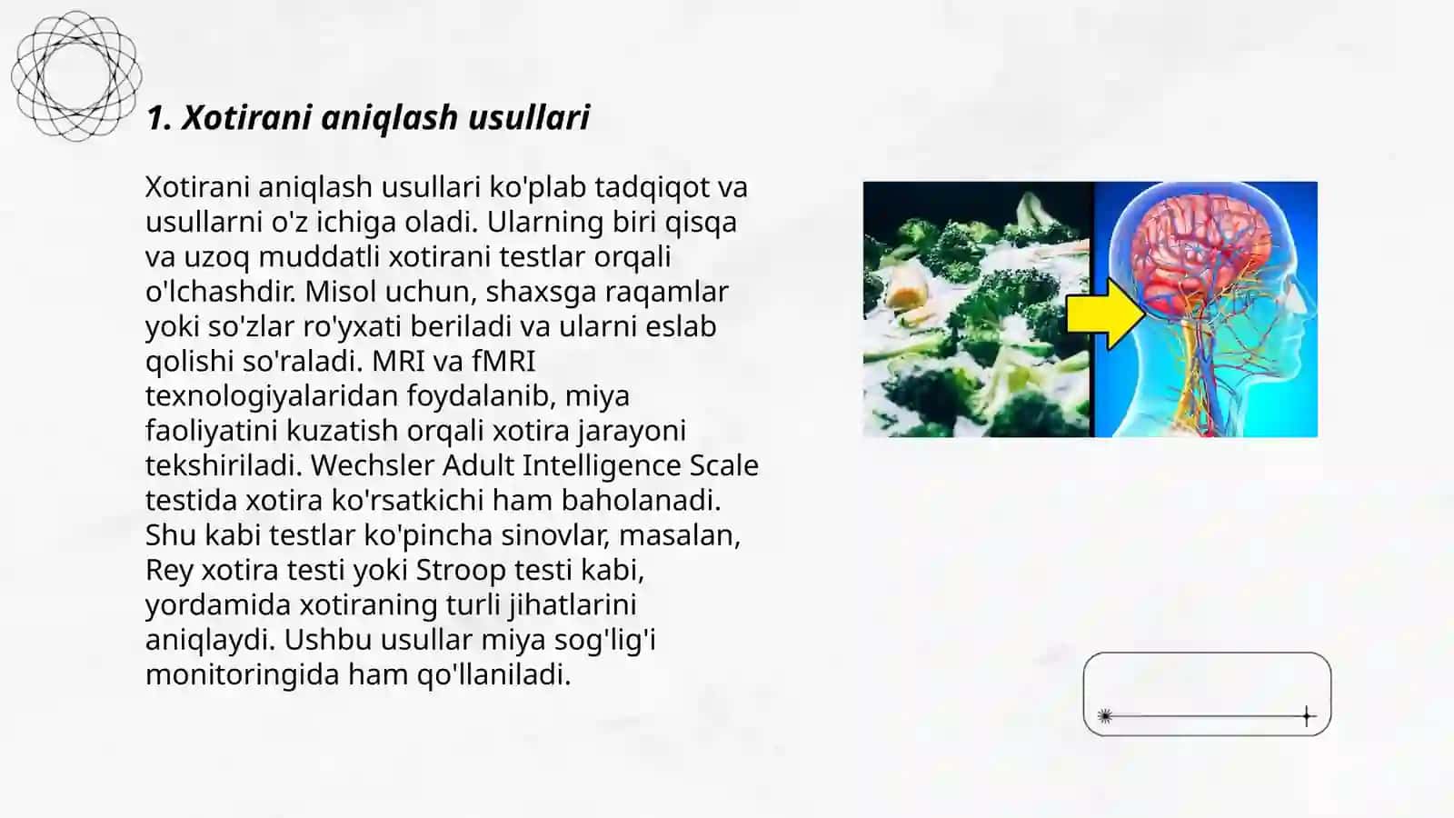 Xotirani diagnostika qilish 3