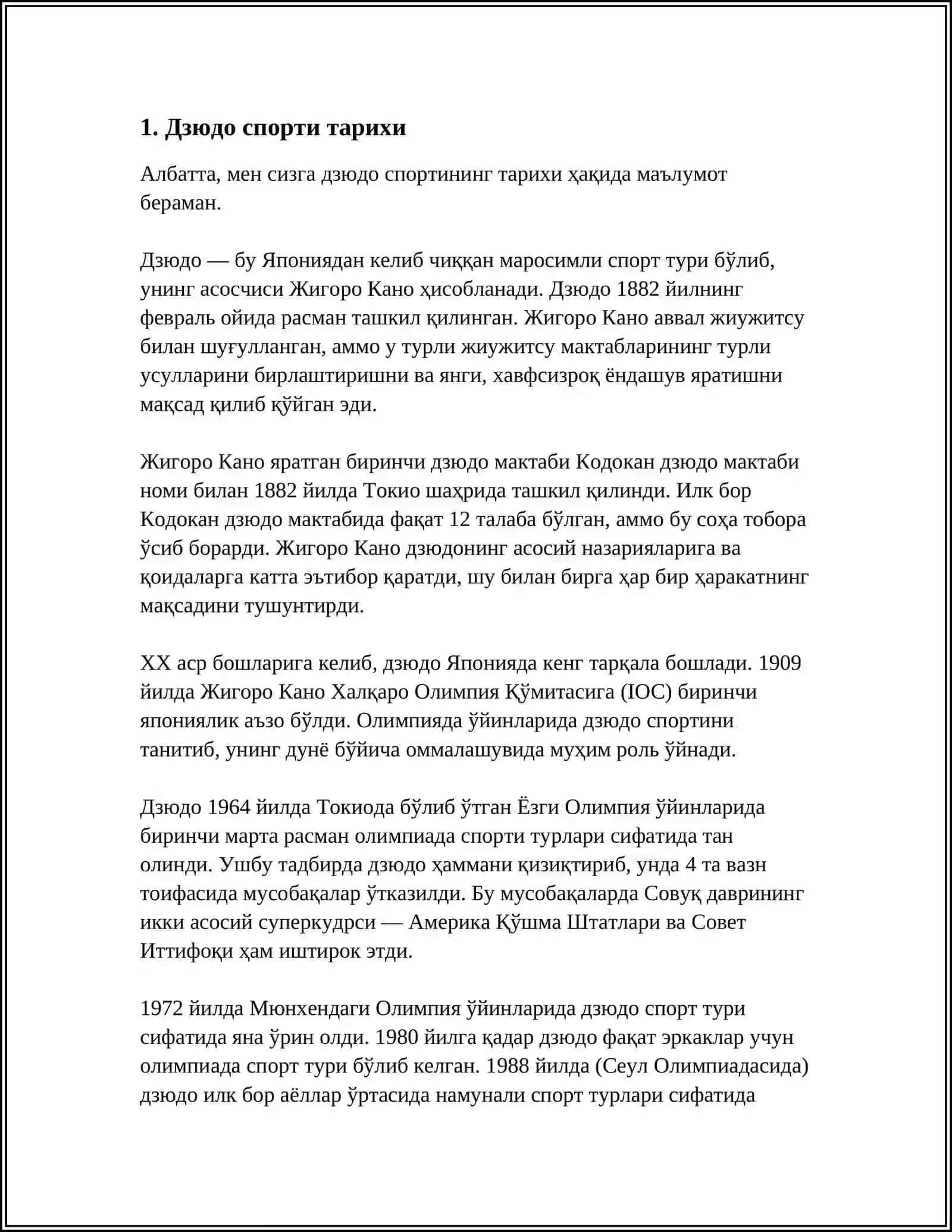 DZYUDO SPORTI TARIXI VA QOIDALARI 3