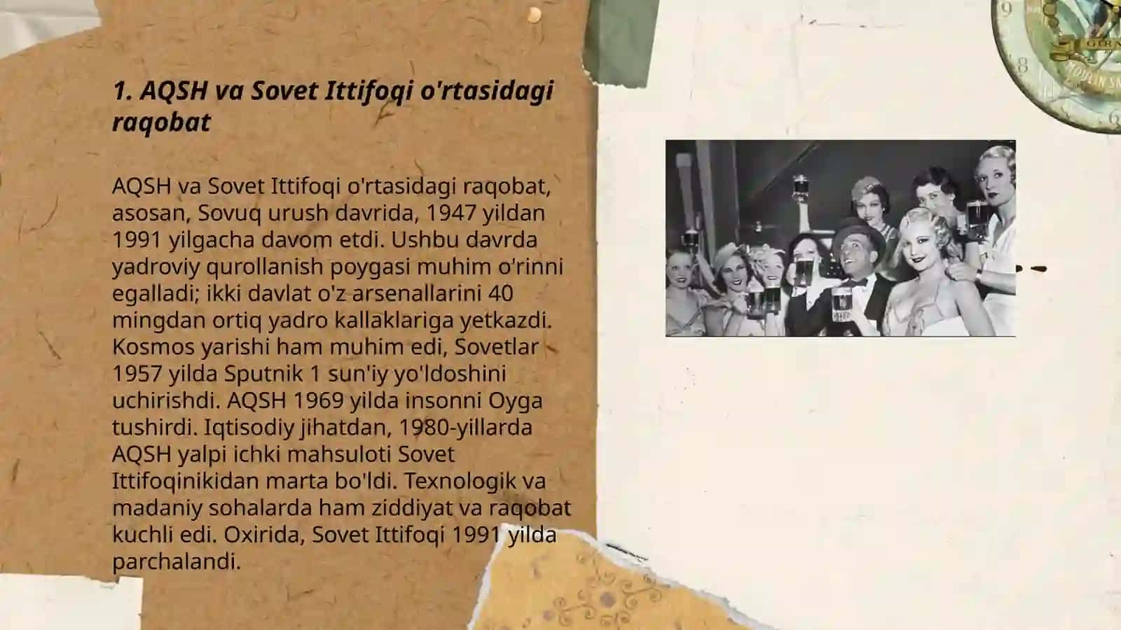 Sovet Ittifoqi va AQSH orqali ikkita super devlat 3