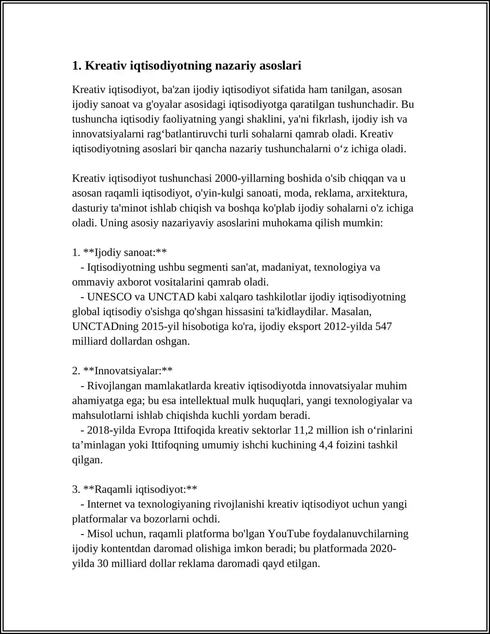 KREATIV IQTISODIYOT 3