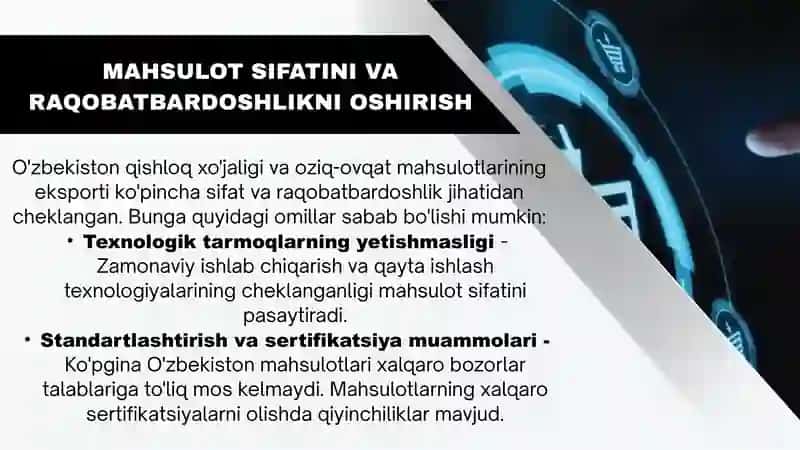 Mahsulot sifatini va raqobatbardoshlikni oshirish 3