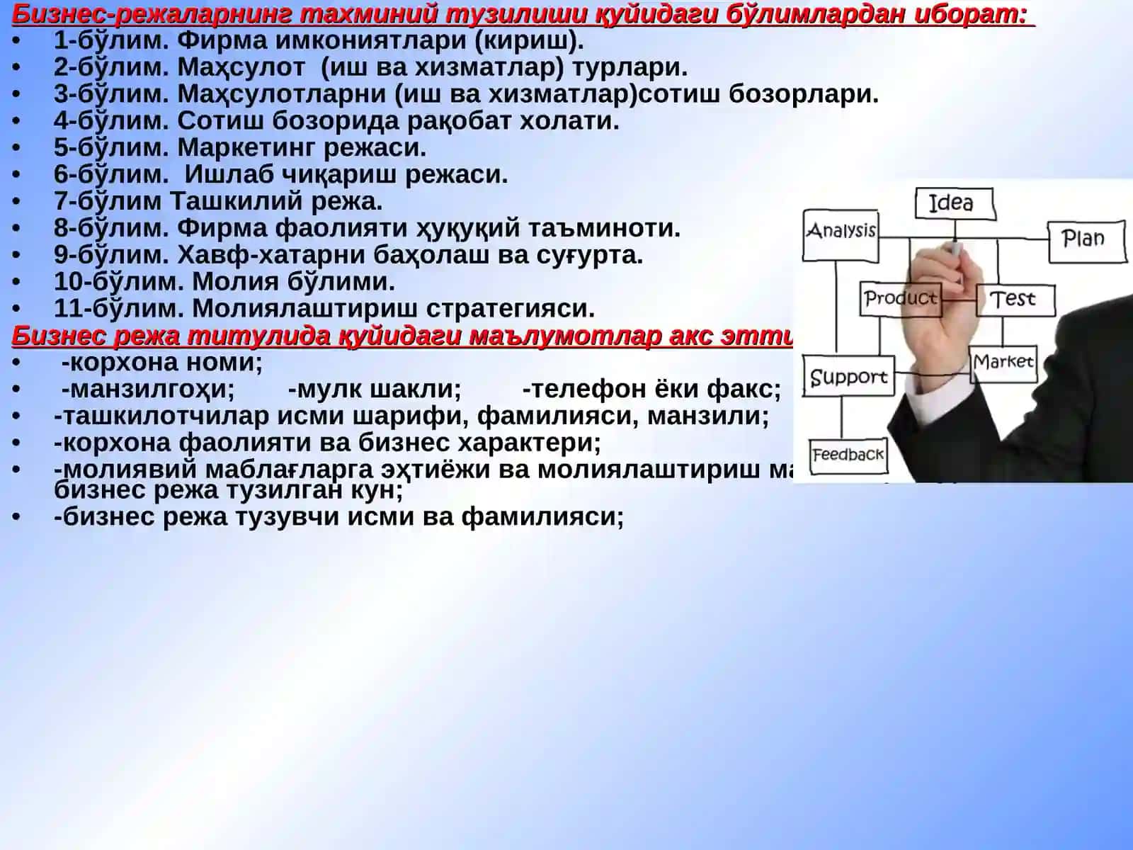 Бизнес-режа 3